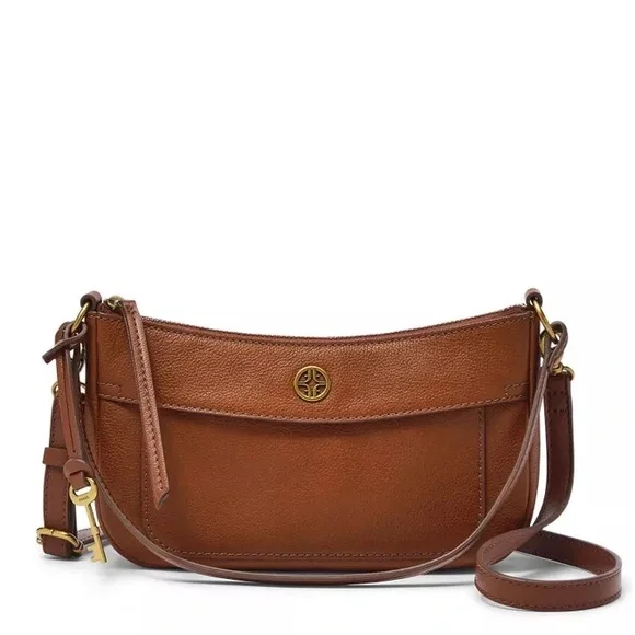 Fossil | Bags | Euc Fossilskylar Crossbody Medium Brown  display picture 1